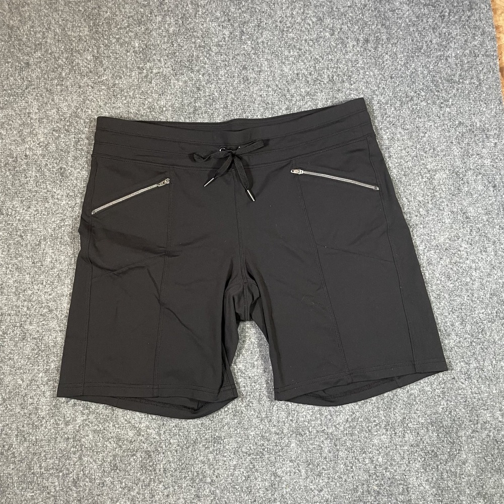 Athleta Shorts Womens Small Black Trekkie North High Rise Stretch Activewear